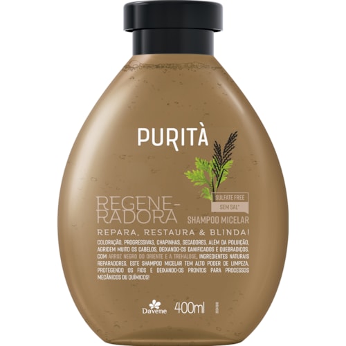 Shampoo Purita Micelar Regenerador 400ml