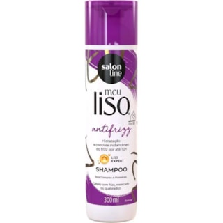 Shampoo Salon Line Meu Liso Antifrizz 300ml