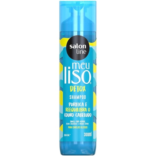 Shampoo Salon Line Meu Liso Detox 300ml