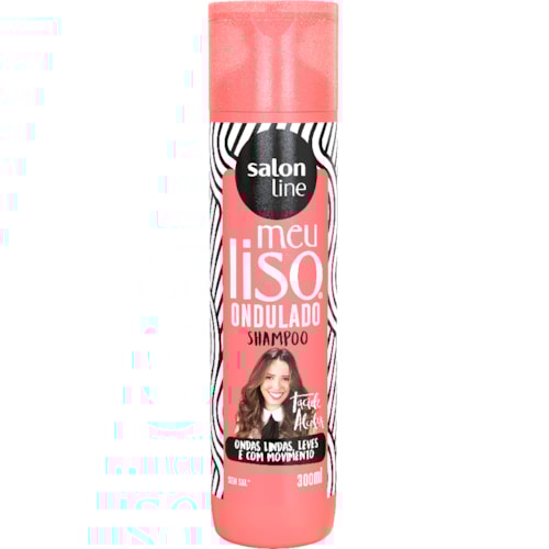 Shampoo Salon Line Meu Liso Ondulado 300ml