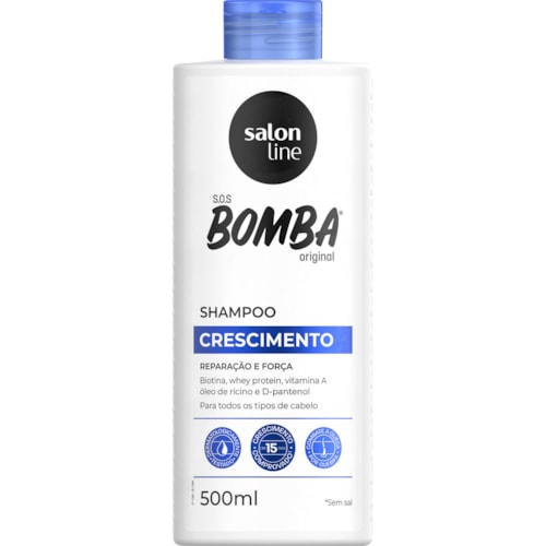 Shampoo Salon Line S.O.S. Bomba Original Vitaminas 500ml