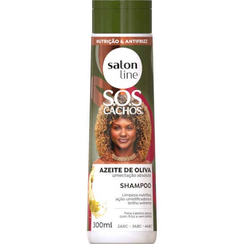 Shampoo Salon Line SOS Cachos Azeite de Oliva 300ml