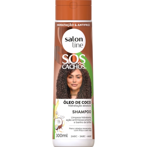 Shampoo Salon Line SOS Cachos Coco 300ml Destro 