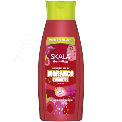 Shampoo Skala Frutástico Morango 600ml