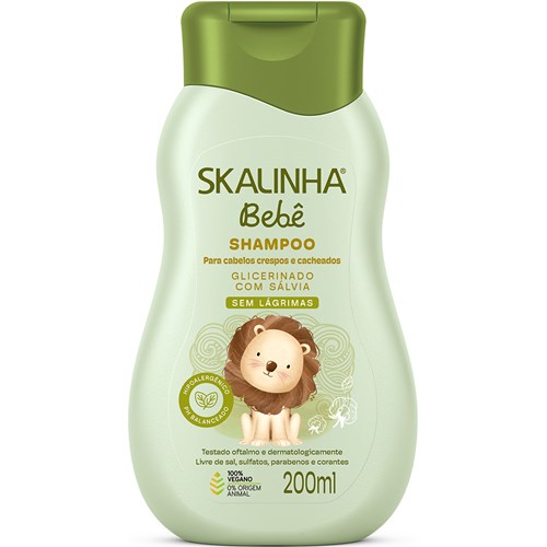 Shampoo Skalinha Bebê Salvia 200ml