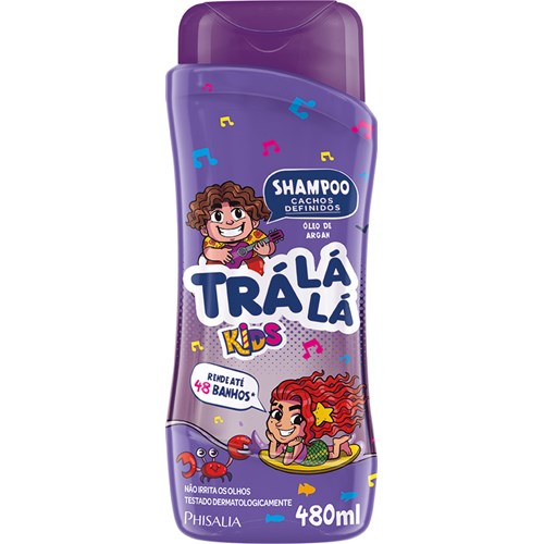 Shampoo Trá Lá Lá Kids Cachos 480ml