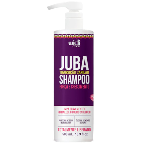 Shampoo Widicare Juba Transição Capilar 500g