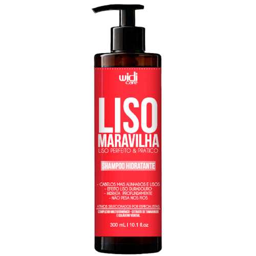 Shampoo Widicare Liso Maravilha 300ml