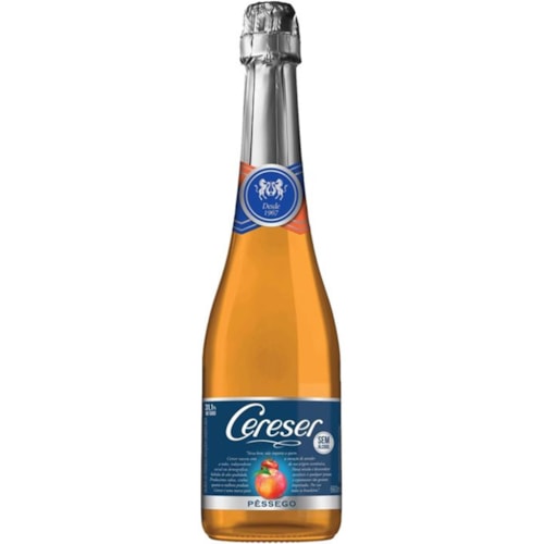 Sidra Cereser Maçã e Pêssego Sem Álcool 660ml
