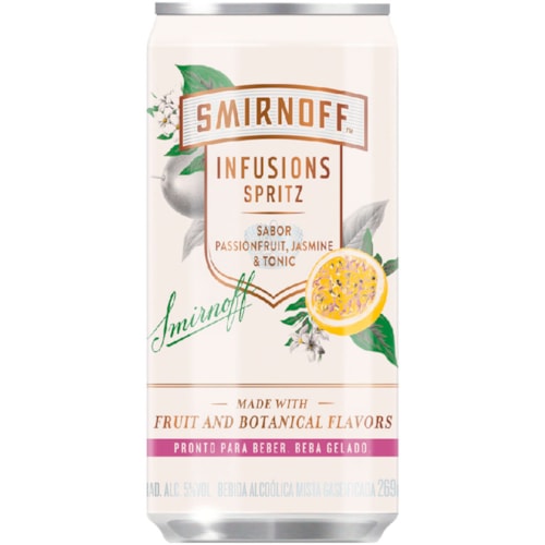 Smirnoff Infusions Spritz Maracujá e Jasmin 269ml