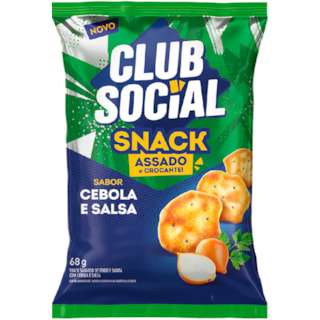 Snack Club Social Cebola e Salsa 68g