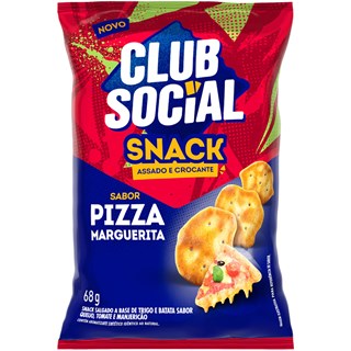 Snack Club Social Sabor Pizza Marguerita 68g