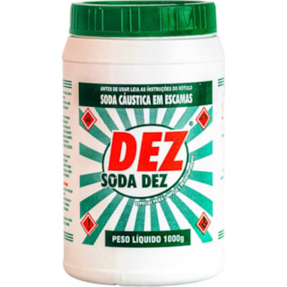 Soda Cáustica Dez 1Kg