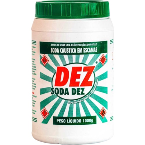 Soda Cáustica Dez 1Kg