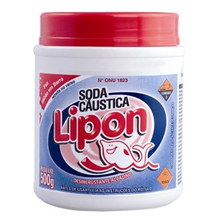 Soda Cáustica Lipon Escamas 500g
