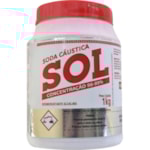 Soda Cáustica Sol Concentração 96%-99% 1Kg