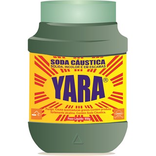 Soda Cáustica Yara Sólida em Escamas 950g