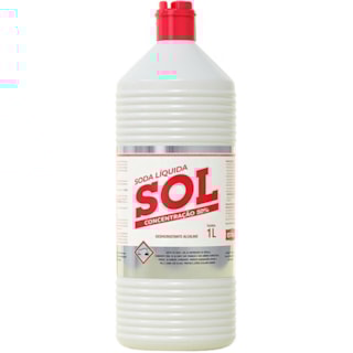 Soda Líquida Sol Concentração 50% 1L
