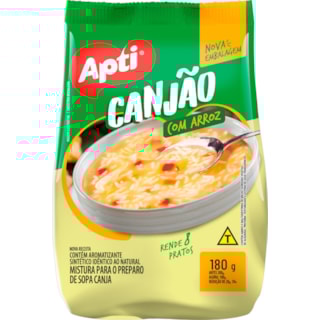 Sopão Apti Canjão Com Arroz 180g