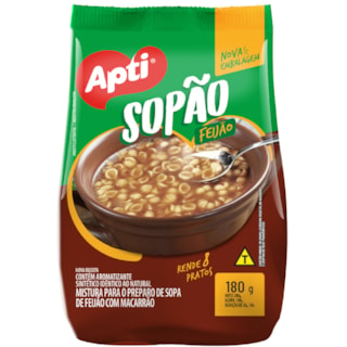 Sopão Apti Feijão Com Macarrão 180g