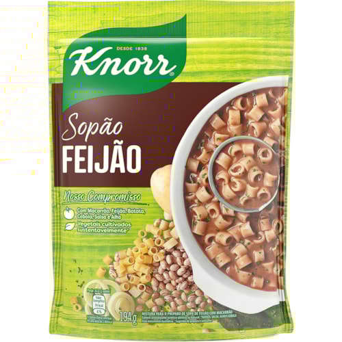 Sopão de Feijão Knorr Mais Macarrão 194g