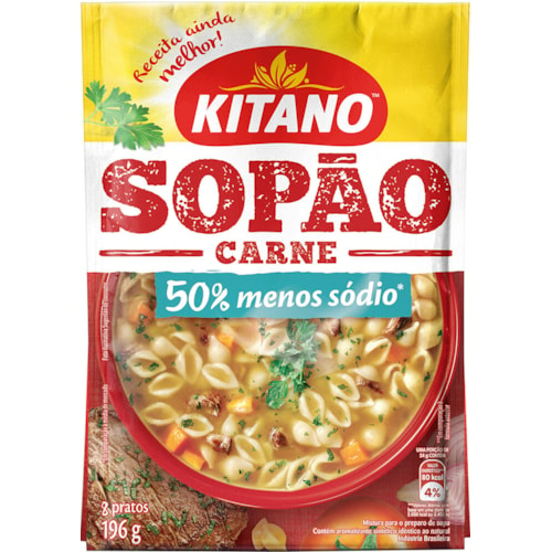 Sopão Kitano De Carne 196g