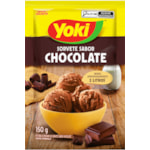 Sorvete em Pó Sabor Chocolate Yoki 150g