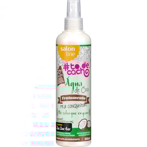 Spray Capilar #todecacho Água de Coco Salon Line 300ml