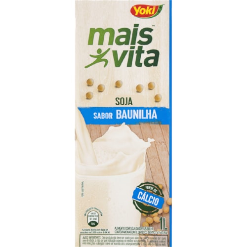 Suco à Base de Soja Yoki Mais Vita Original 1L