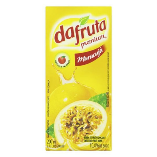 Suco DaFruta Néctar Maracujá e Maçã 200ml