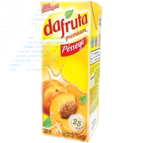 Suco DaFruta Néctar Pêssego 200ml