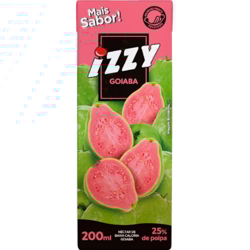 Suco de Goiaba Izzy Néctar TP 200ml