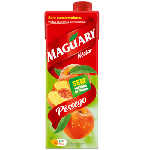 Suco de Pêssego Maguary Néctar TP 1L
