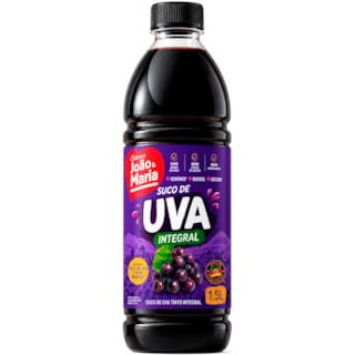 Suco de Uva Chácara João e Maria Integral 1,5L
