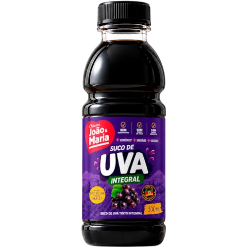 Suco de Uva Chácara João e Maria Integral 300ml