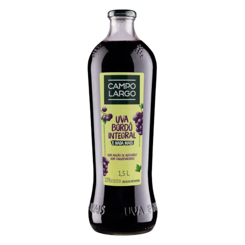 Suco de Uva Integral Campo Largo 1,5l