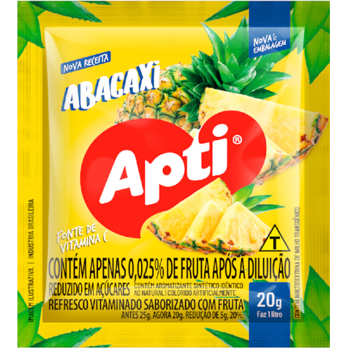 Suco em Pó Apti Abacaxi 20g