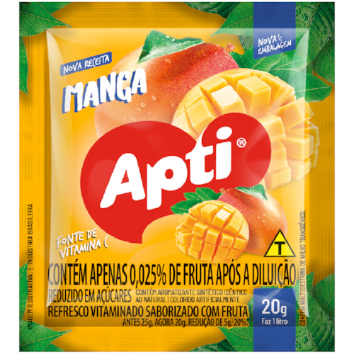 Suco em Pó Apti Manga 20g