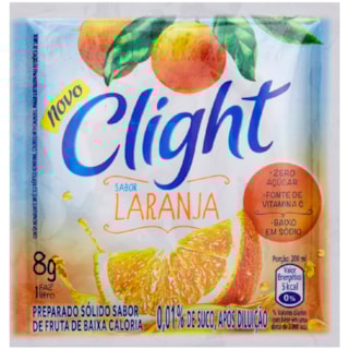 Suco em Pó Clight Zero Laranja 8g