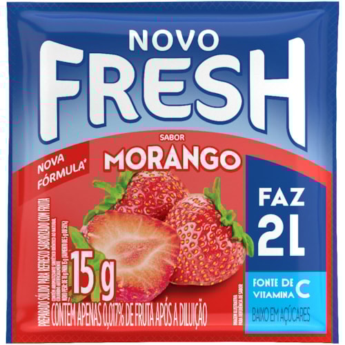 Suco em Pó Fresh Morango 15g