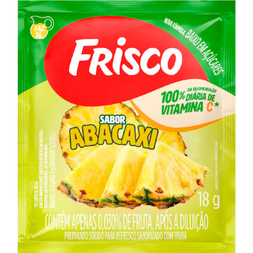 Suco em Pó Frisco Abacaxi 18g