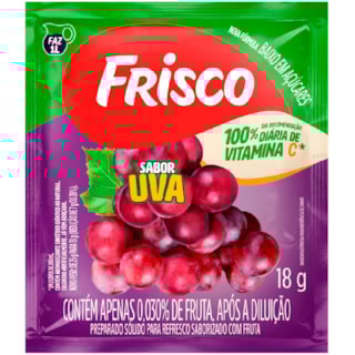 Suco em Pó Frisco Uva 18g