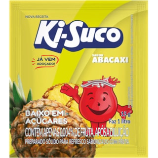 Suco em Pó Ki-Suco Sabor Abacaxi 15g