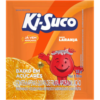 Suco em Pó Ki-Suco Sabor Laranja 15g
