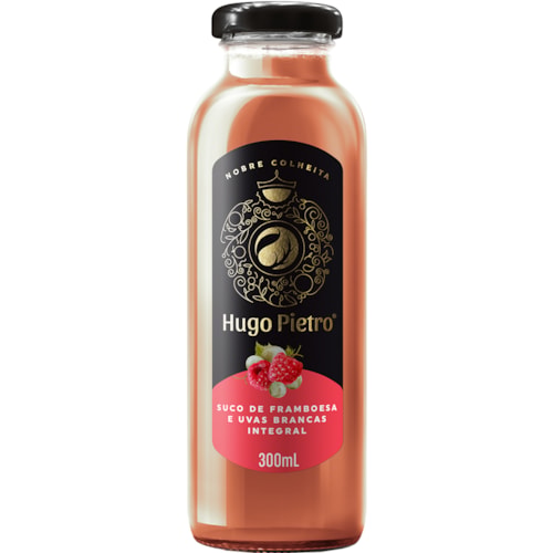 Suco Integral Hugo Pietro Framboesa e Uvas Brancas 300ml