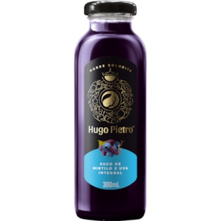 Suco Integral Hugo Pietro Mirtilo e Uva 300ml