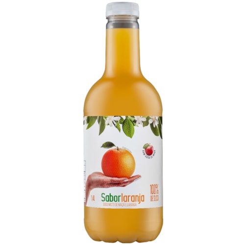 Suco Integral Saborlaranja Maçã e Laranja 1,4L