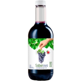 Suco Integral Saboruva Maçã e Uva 1,4L