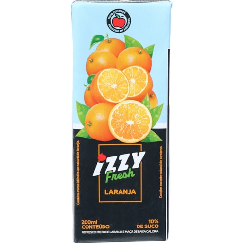 Suco Izzy Sabor Laranja e Maçã 200ml
