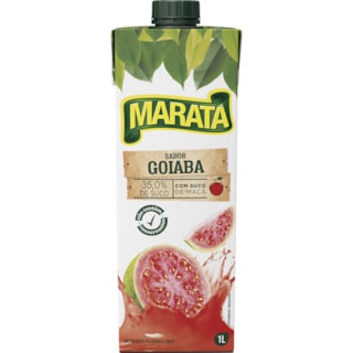 Suco Maratá Néctar Sabor Goiaba Tetrapack 1L